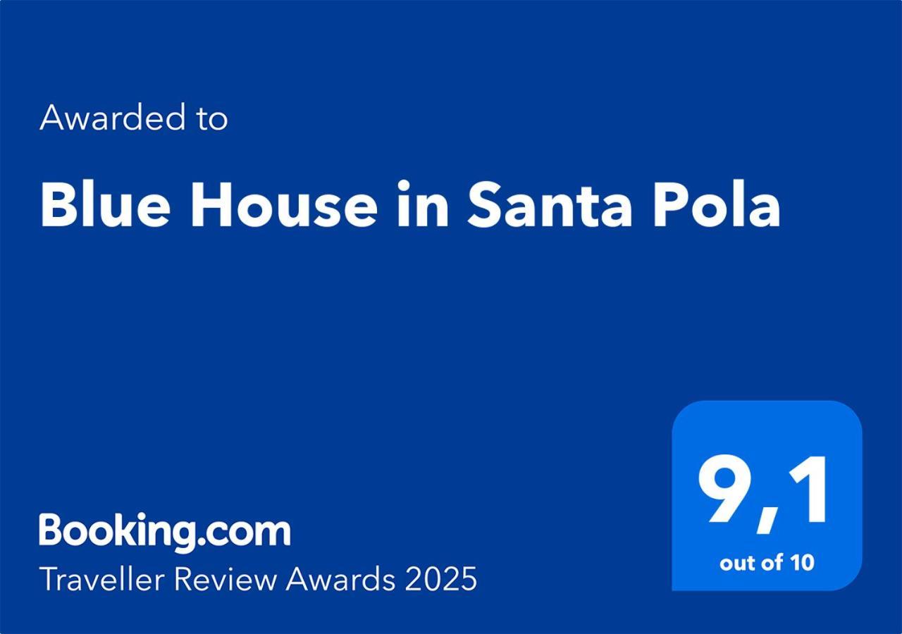 Blue House In Santa Pola 아파트 외부 사진